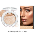 JUJU DREAM Radiant Highlighter Powder, Ultra Glow Face & Body Illuminator, Waterproof Long Wear Makeup for Luminous Skin Zpaxo 01 CHAMPAGNE TOAST