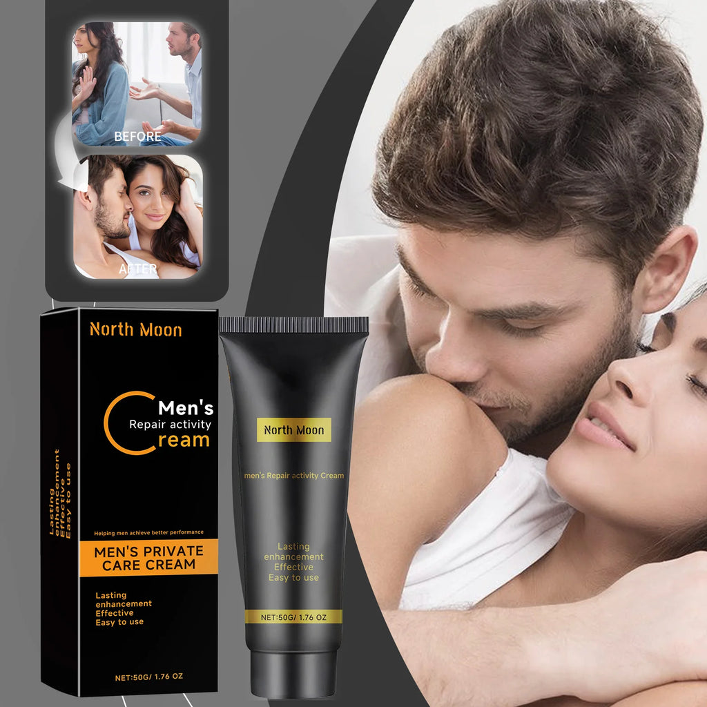 Men's Body Care CreamMen's Endurance Boosting Body Massage CreamLong-Lasting Strengthening & Invigorating Care Cream Zpaxo