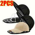 Baseball Cap Hat Washer Laundry Bag Household Products, Laundry Accessories, Anti Deformation Hat Protection Frame, Sturdy Frame Zpaxo 2PCS-Black