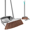 Broom Dustpan Set Stainless Steel Magic Brushs Combination Household Combo Cleaning Tool Dust Pan Long Handle Sweeping Zpaxo Square dustpan broom
