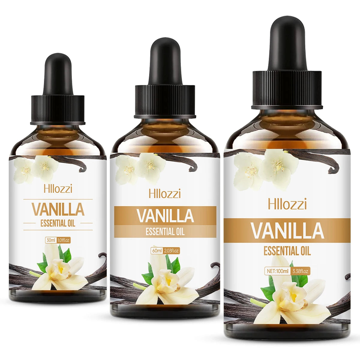 100ml/60ml/30ml Vanilla essential oil Hydrating and moisturizing Skin care Aromatherapy essential oil Aromatherapy Humidifier Zpaxo
