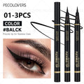 3pcs Long Lasting Waterproof Black Liquid Eyeliner Pen Quick-dry Smooth Eye Liner Anti Smudge Liquid Eyeliner Pen Zpaxo 01
