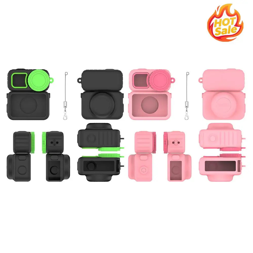 Camera Protection Shell with Lanyard Fall Resistant Protective Shell Cover Anti-Scratch for Osmo Nano Accessories Zpaxo