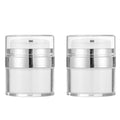 15ml 30ml 50ml 100ml vacuum-pressed bottles for face cream lotion eye cream foundation liquid and separator portioned bottles Zpaxo ayp-2pcs 15 ml