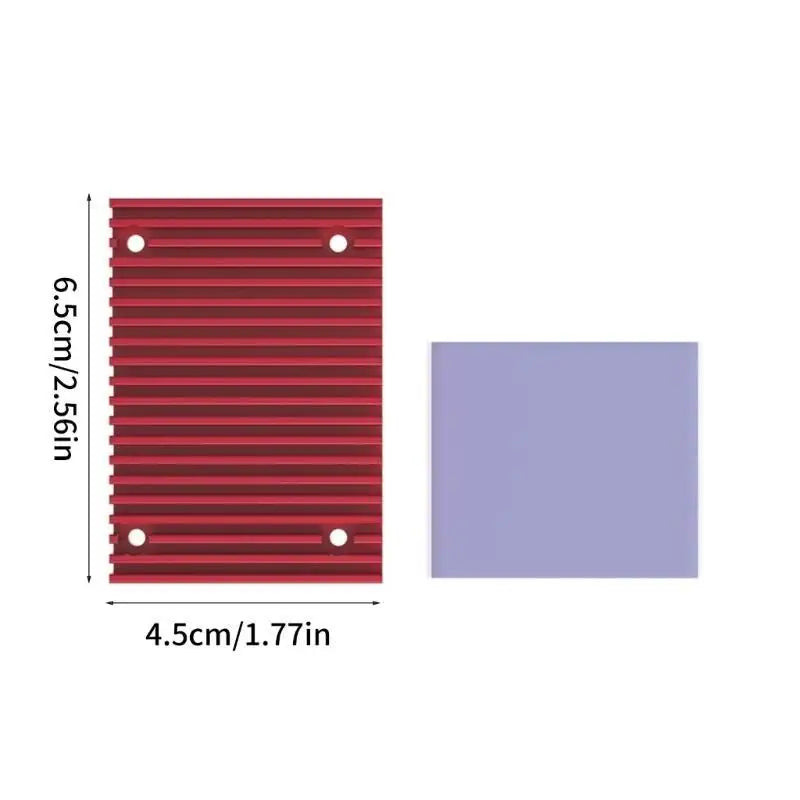 652F 3D Printer Aluminum Heatsink Professional Printing Part Zpaxo