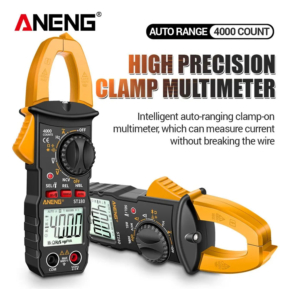 ANENG ST180 AC Current Multimeters 4000 Counts Digital Clamp Meters Zpaxo