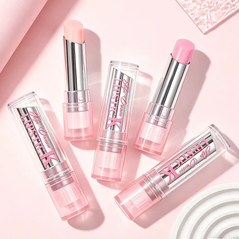 Pink Magic Lip Balm, Color-Changing Moisturizing Lipstick, Hydrating Gloss for Natural Daily Look Zpaxo