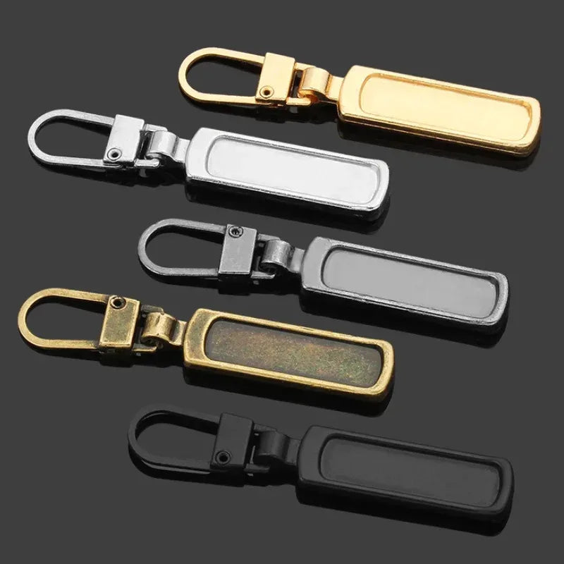 Metal Zipper Pull Tabs & Repair Kit – 5/25pcs Sliders