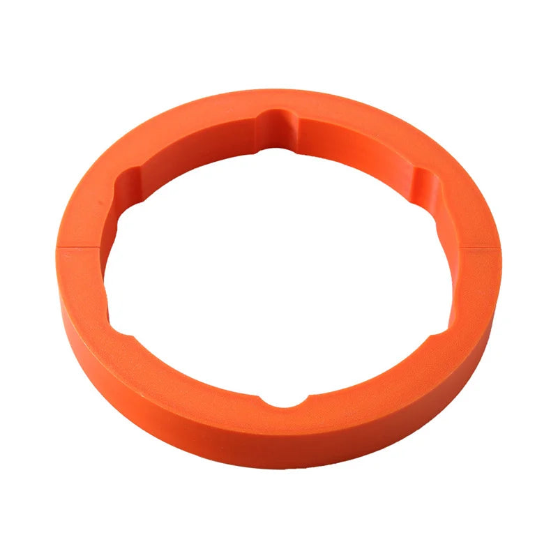Motorcycle Chain Protector Rear Wheel Guide Compatible Husqwana Zpaxo one size Orange