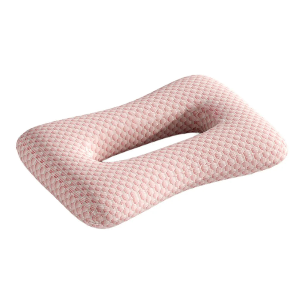 Ear Piercing Pillow Couch Office Ergonomic Design Removable Cover Zpaxo Pink