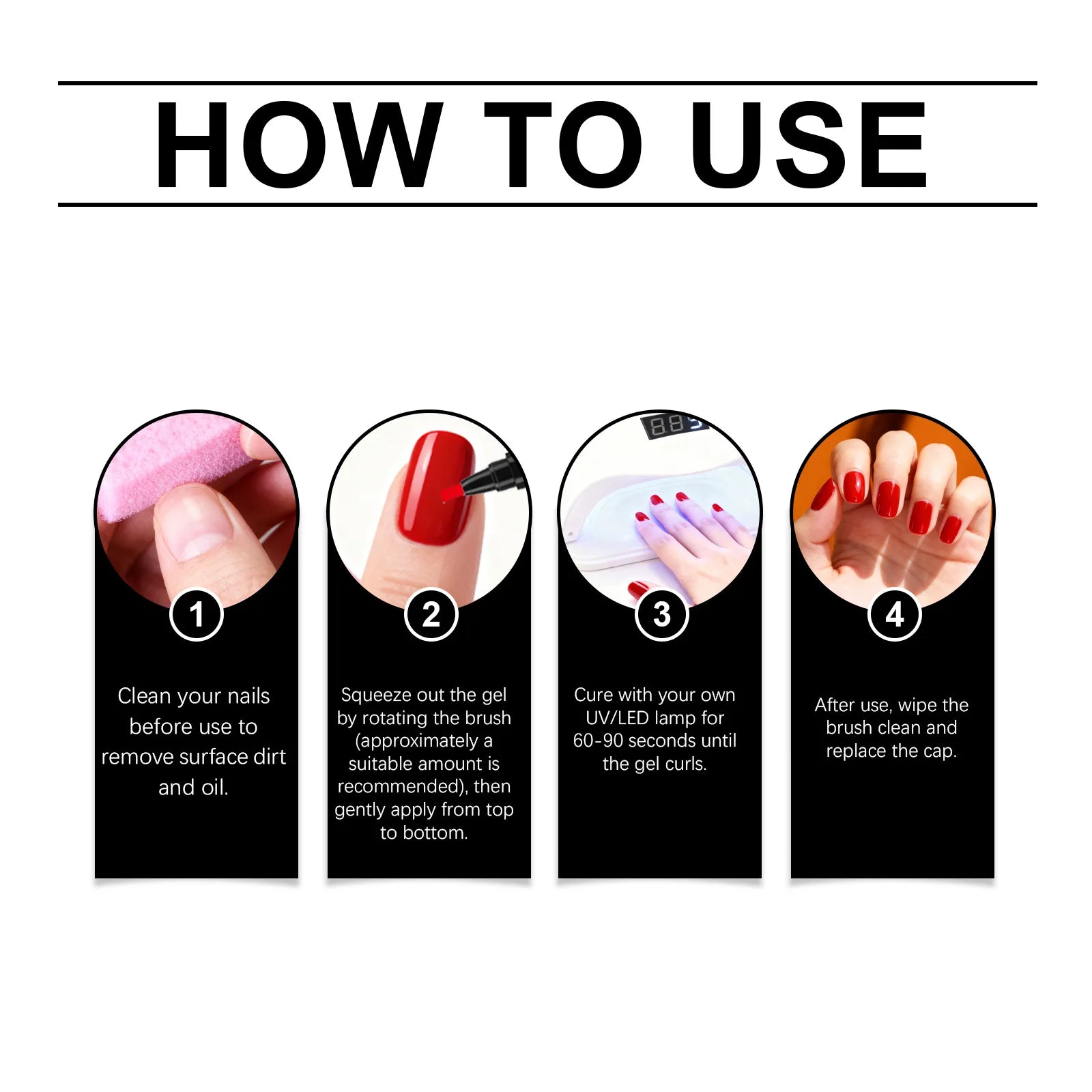 6-Color Nail Polish Pen Set – Quick Dry DIY Nail Art Pens Nail Art Pen Set Zpaxo