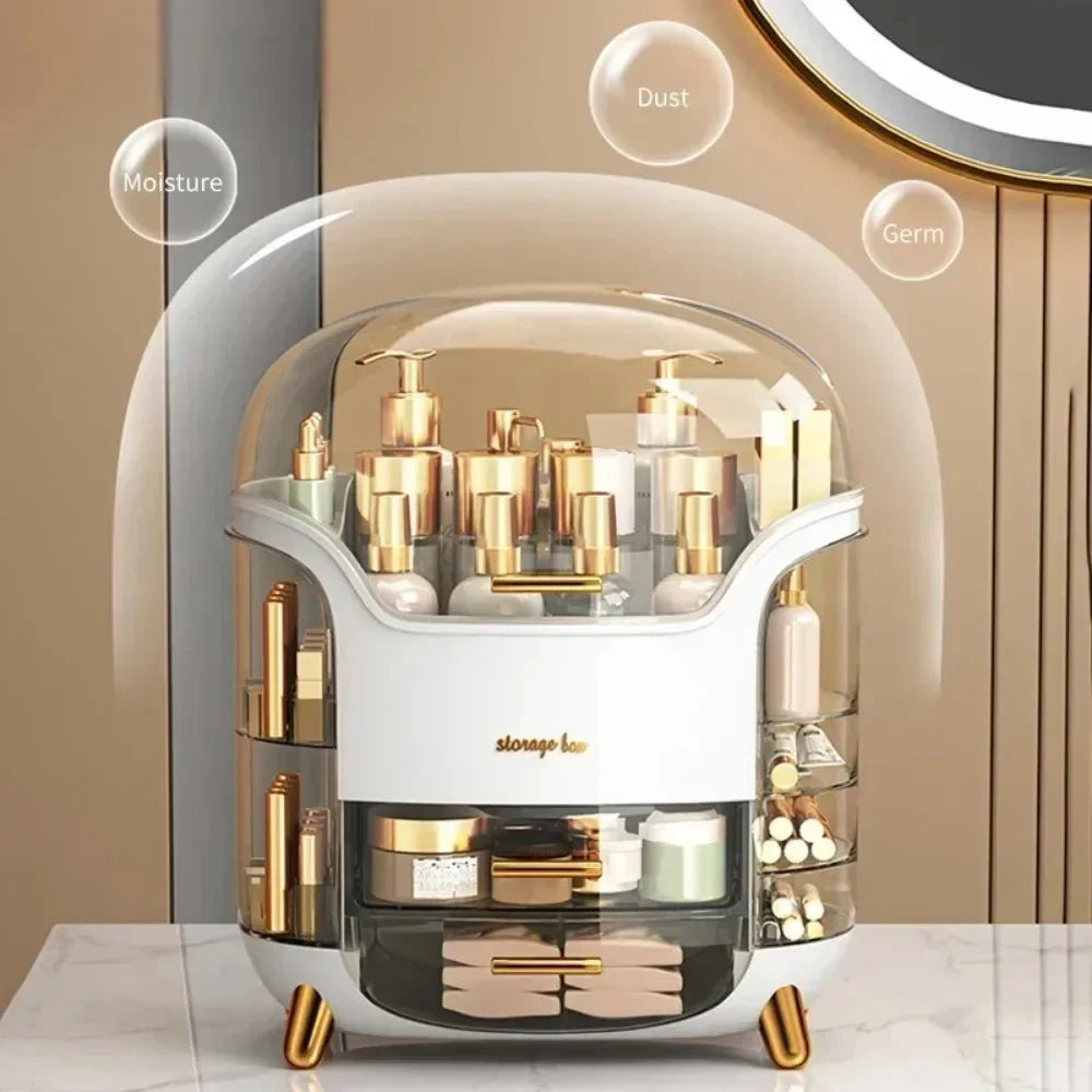 Lipstick Box Makeup Organizer Transparent Jewelry Cosmetic Storage