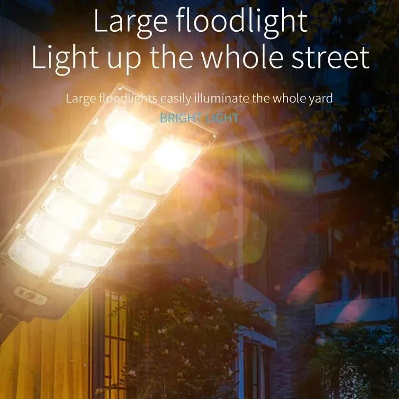 ESMARTER 8000LM Solar Wall Light – Motion Sensor & Remote