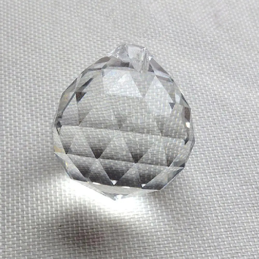 Crystal Suncatcher Pendant 9cm – AB Rainbow Glass Prism Decor