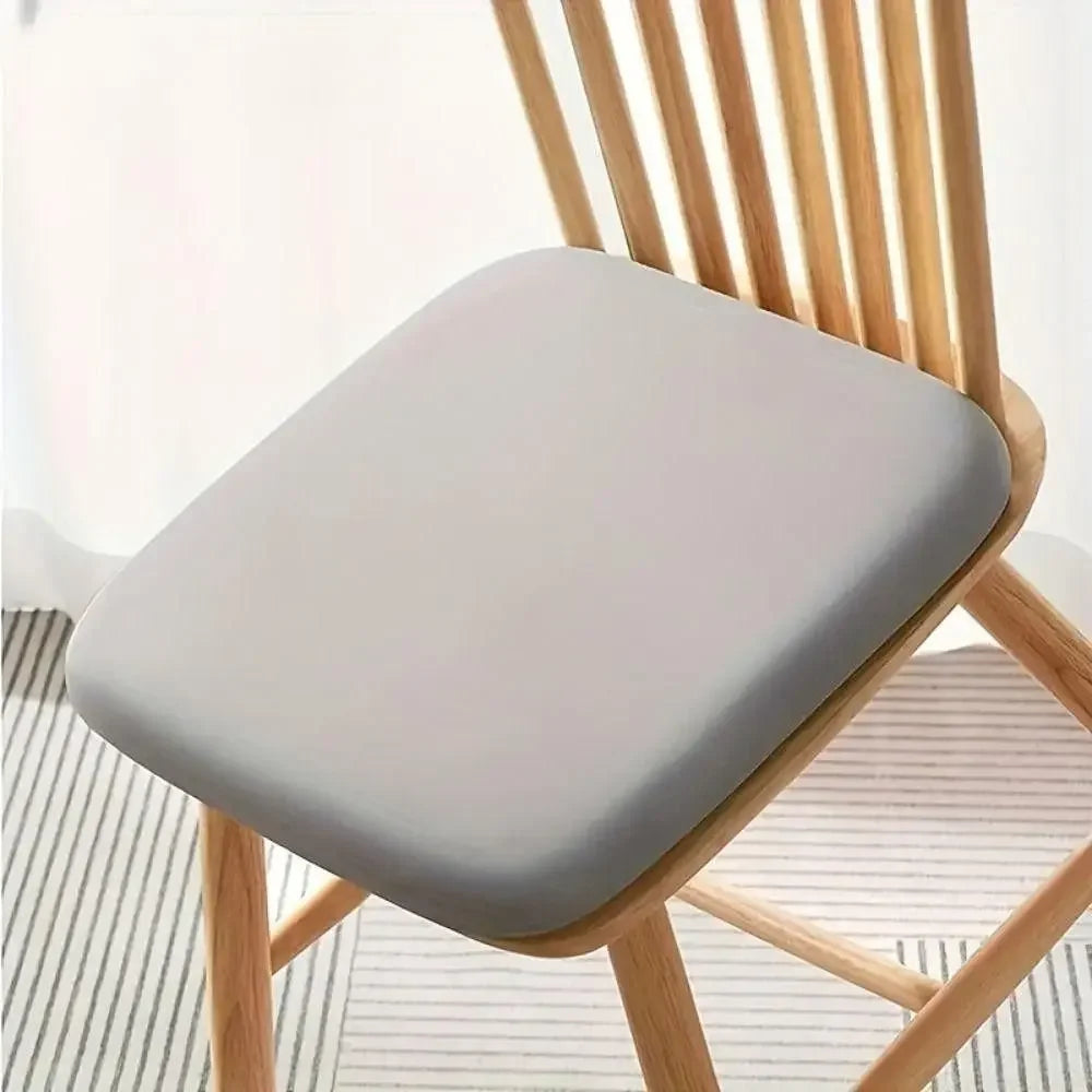 New Elastic Sponge Seat Cushion Soft Office Bounce Back Foam Chair Pads Rebound Breathable Comfortable Seat Pad for Long Sitting Zpaxo gray-X 40x40x4cm