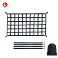 Durable Woven Material Cargo Isolation Net Good Toughness Wear Resistance Rear Cargo Net Quick Installation Zpaxo L