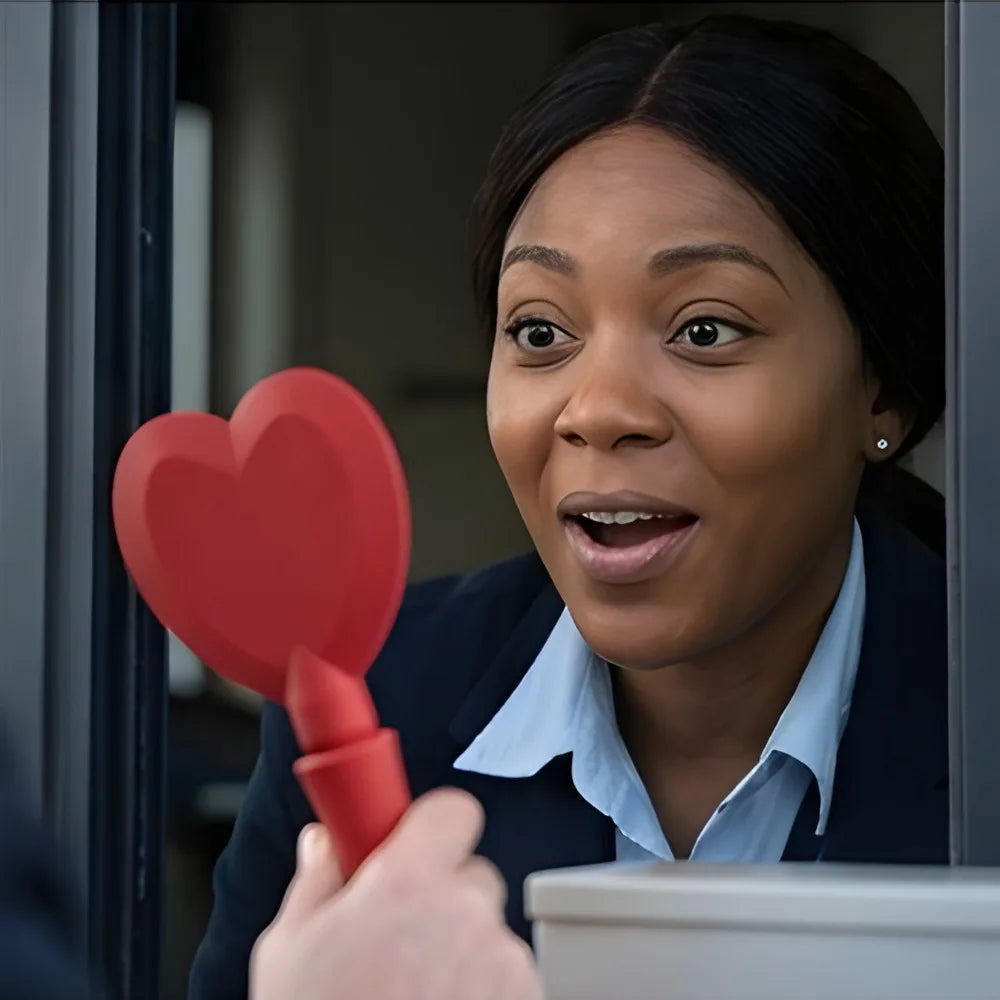 Creative Red Heart Wand Contactless Payment Magical Tap Pay Credit