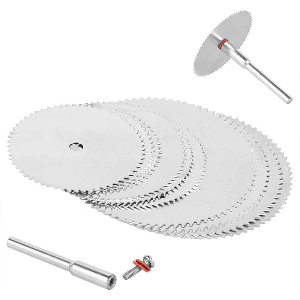 11-60pc Saw Blades Dremel Tool Mini Cutting Disc for Rotory Accessories Diamond Grinding Wheel Circular Woodworking Cutting Disc Zpaxo 11PCS Multipurpose Cutting
