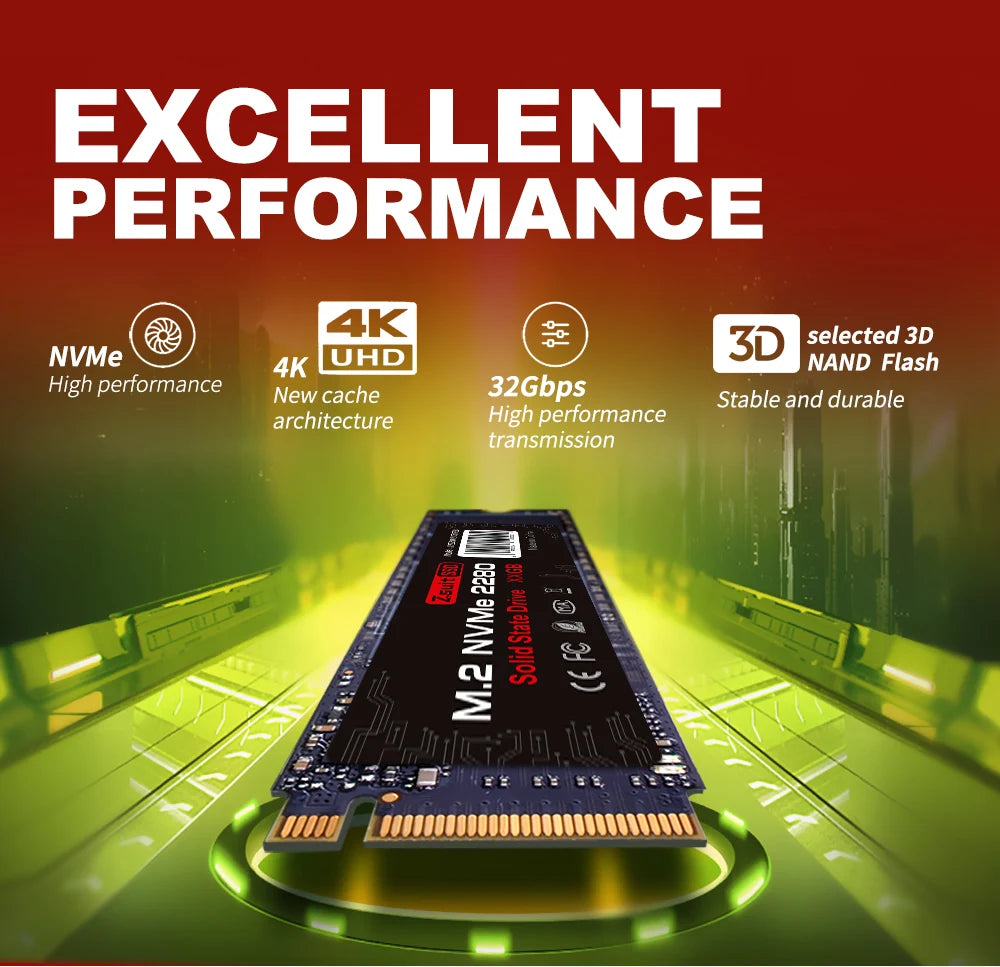 ZSUIT M.2 NVME SSD PCIe 3.0 128GB Hard Disk Internal Solid State Drive for Laptop Notebook Wholesale 5pcs/1pcs Ssd Nvme 128g Zpaxo