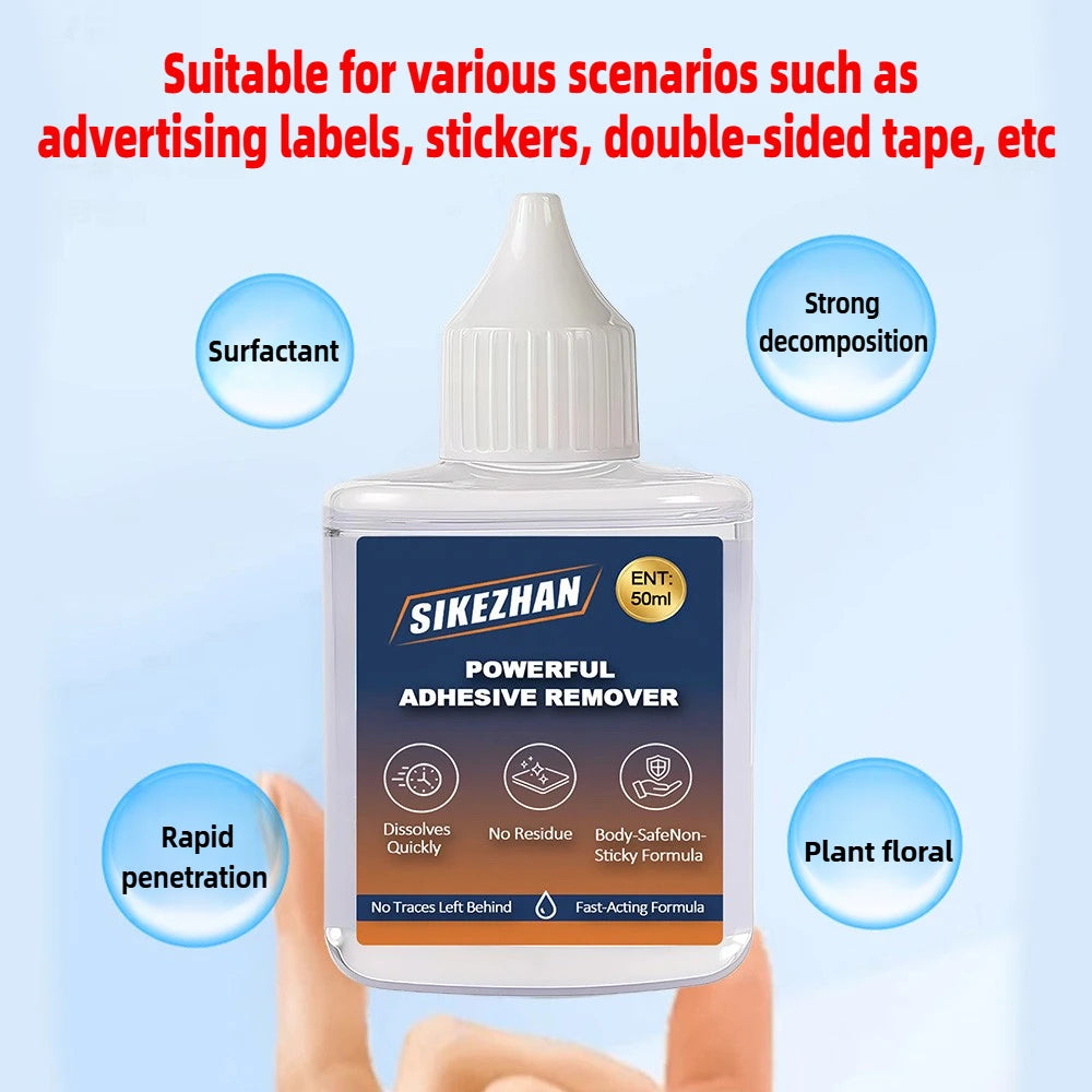 Super Sticky Residue Remover Car Window Film Adhesive Remover Sticker Cleaning Glue Remover Cleaning Agent Cleaning Products Zpaxo