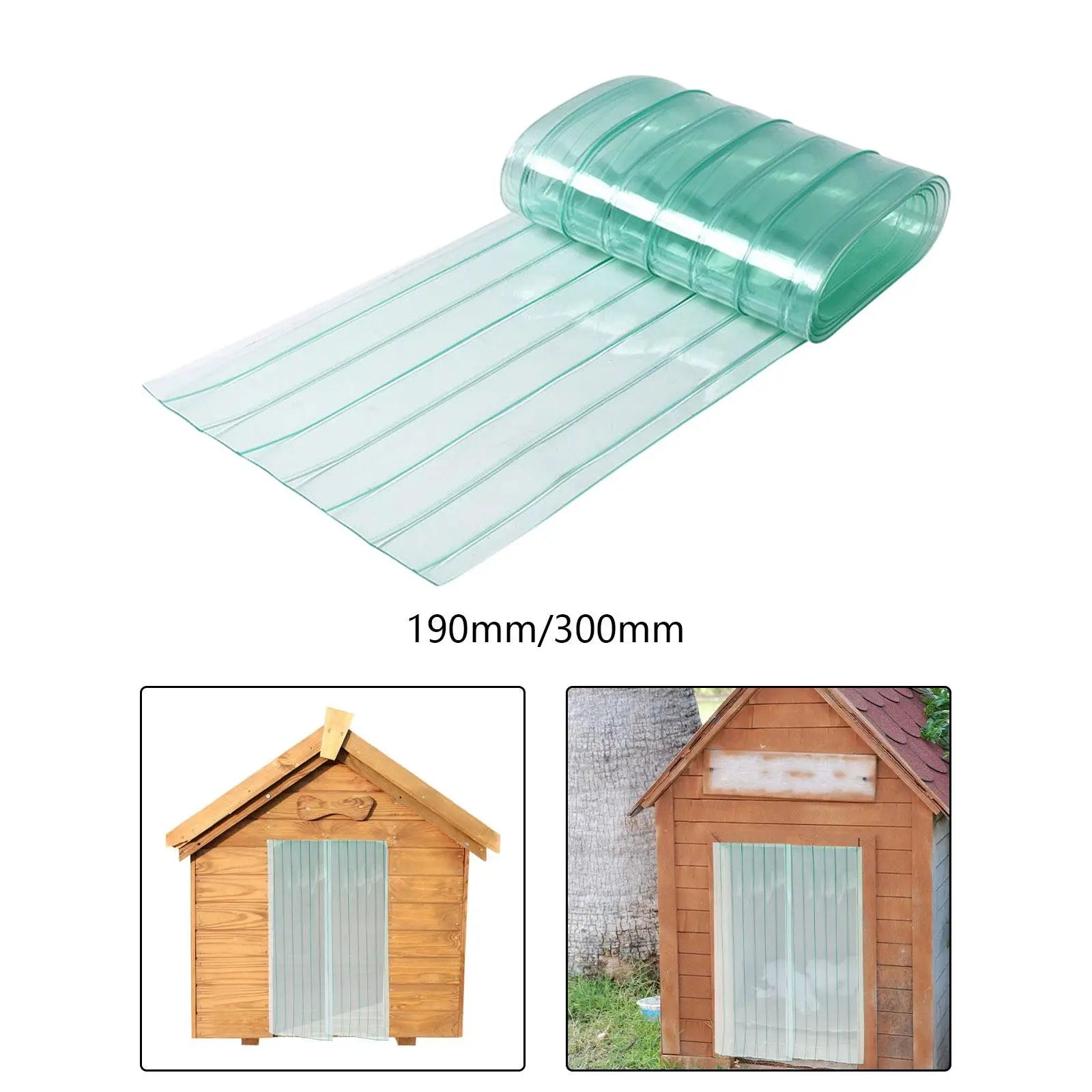 PVC Door Curtain Length 1 5M Warehouse DIY Dog House Waterproof Zpaxo