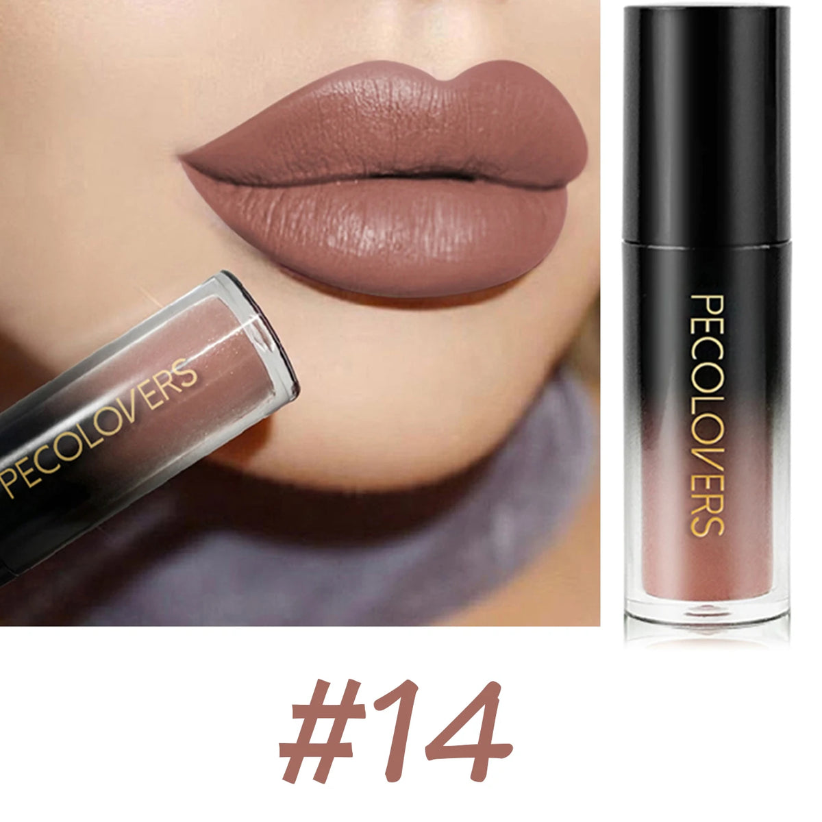 Lip Makeup 14 Sexy Matte Long Lasting Lipgloss Liquid Lipstick Cream Zpaxo 14
