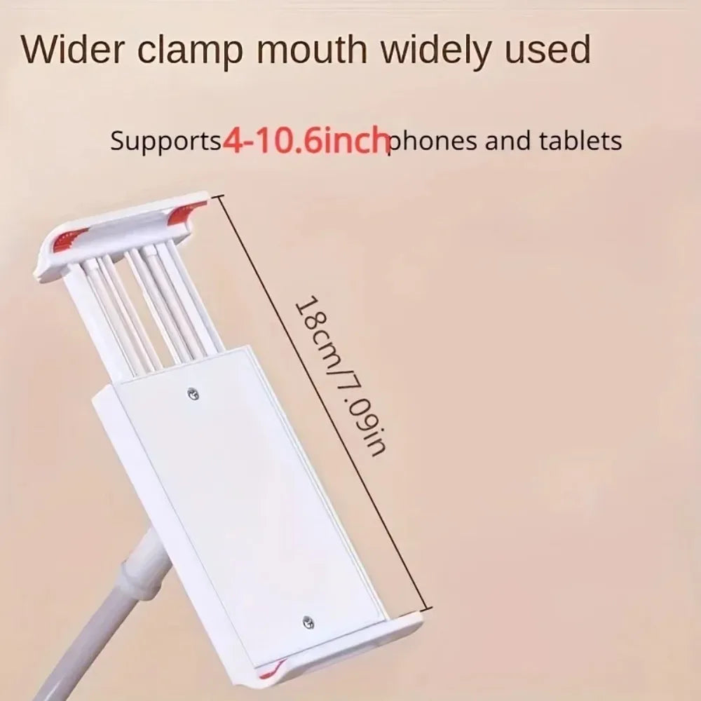Flexible Gooseneck Phone Holder Long Arm Clamp Designed Lazy Use