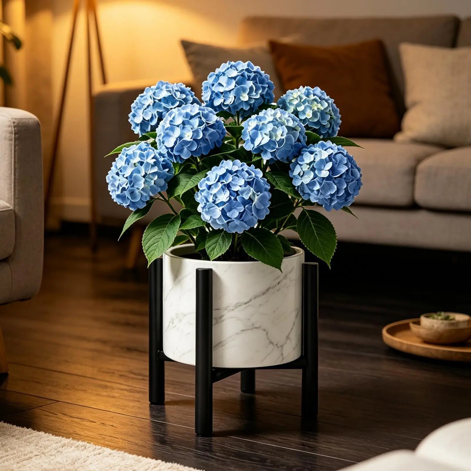 Adjustable Plant Stand Indoor Metal Triangular Holder Waterproof