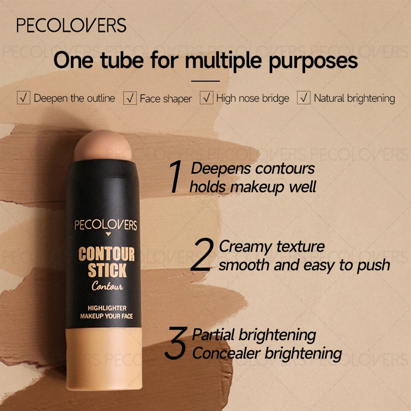 Multi-functional Contouring Foundation Stick Full Coverage Matte Zpaxo