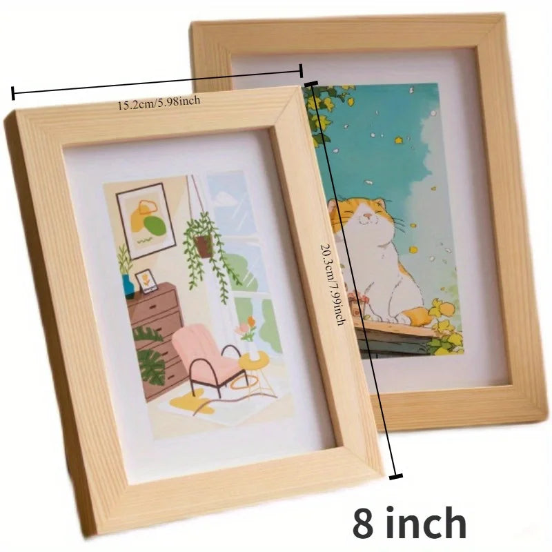 Magnetic Photo Frame Sleek Versatile Home Office Fridge Perfect Any