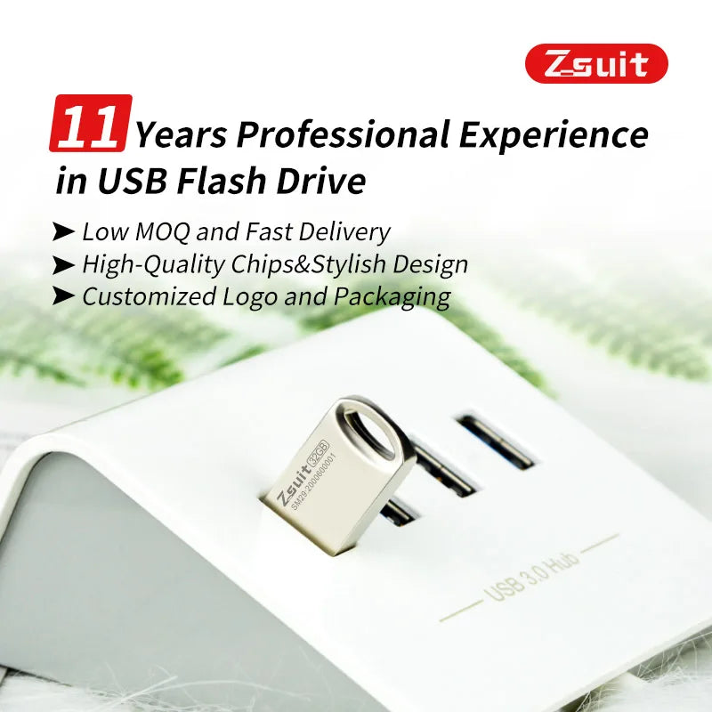 Zsuit Usb Flash Drive Memory Stick 8GB 32GB 64GB 128GB Pen Drive For Laptop Usb 3 0 Stick Free Delivery Gift Custom Logo Zpaxo
