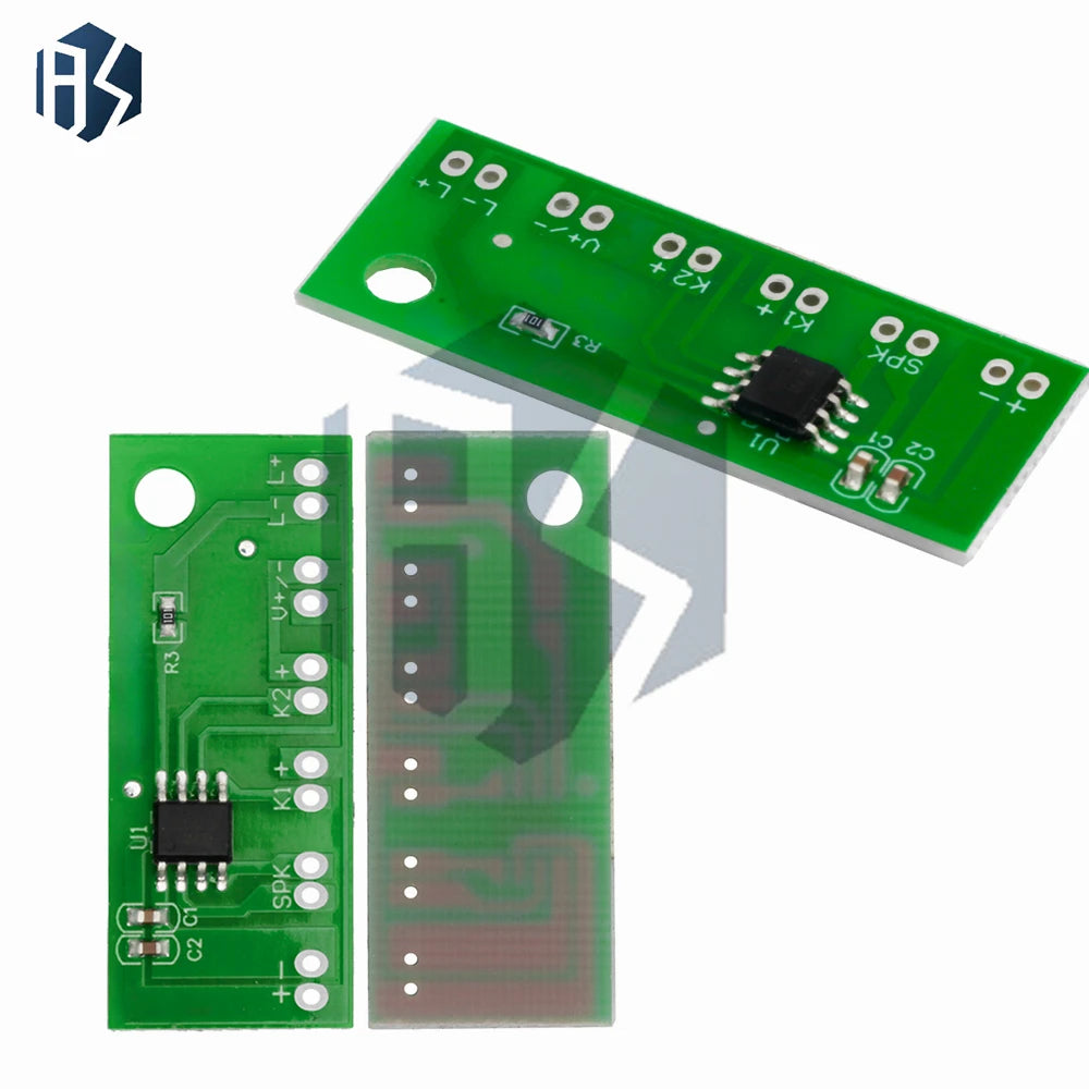 26 Rhythmic Music Doorbell IC Chip DIY Module with Flashing Light, Music Selection, Volume Adjustment for Doorbell Replacement P Zpaxo