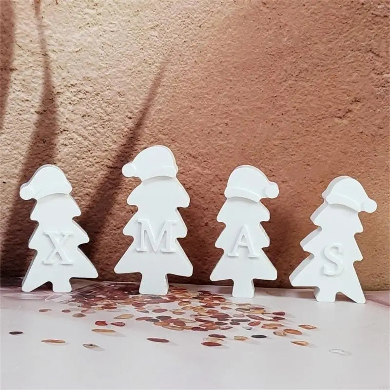 Christmas Tree Hat Molds Casting Silicone Mould Plasters