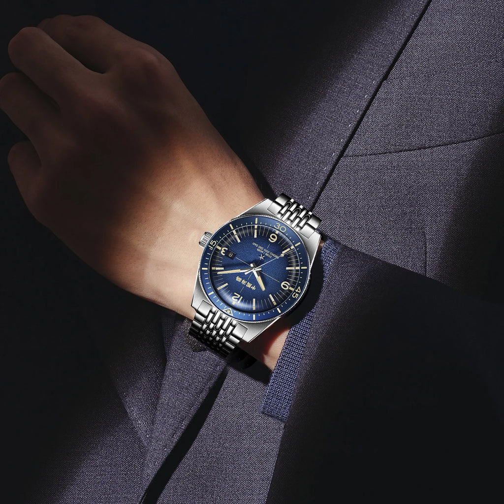 Seagull Deep Ocean Men's Automatic Mechanical Watch 200M Waterproof 316L Steel Luxury Diving Watches Sports Clock Reloj 1064 Zpaxo