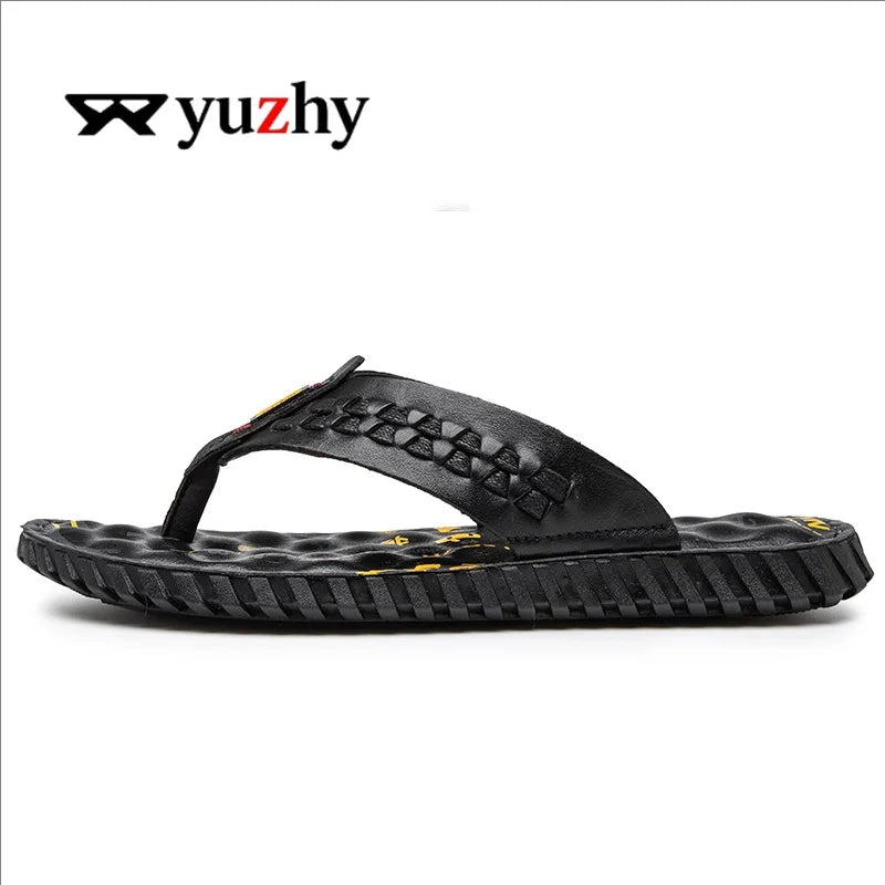 Men's Slippers Comfortable Lightweight Soft Sole Casual Slides Indoor