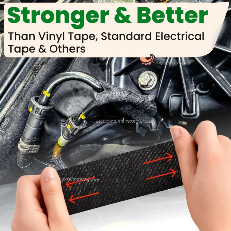 Electric Insulating Tape Automotive Cloth Tape Sound Absorbing Tape Heat Resistance MaskingTape Waterproof SealingTape Zpaxo
