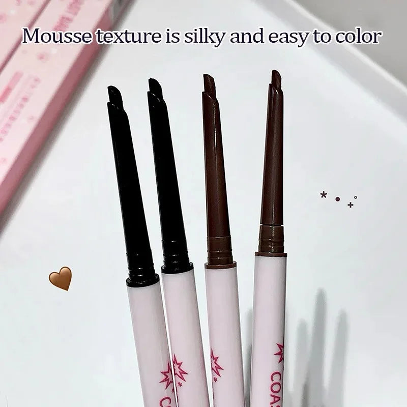 1 Black Brown Eyeliner Gel Pen Long-lasting Waterproof Chocolate