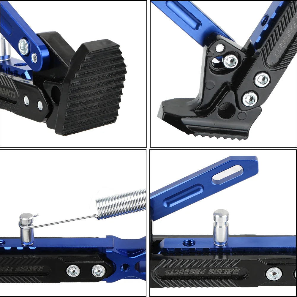 Foot Side Stand Electric Motorbike Kick Parking Bracket Adjustable