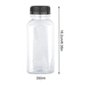 Plastic Juice Bottle 250ml/350ml Empty Bottle with Caps for Juicing Drinks Smoothies Zpaxo 350ml 1PC