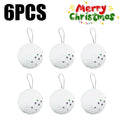 Foam Craft Ornaments Lightweight Christmas Tree Hanging Balls