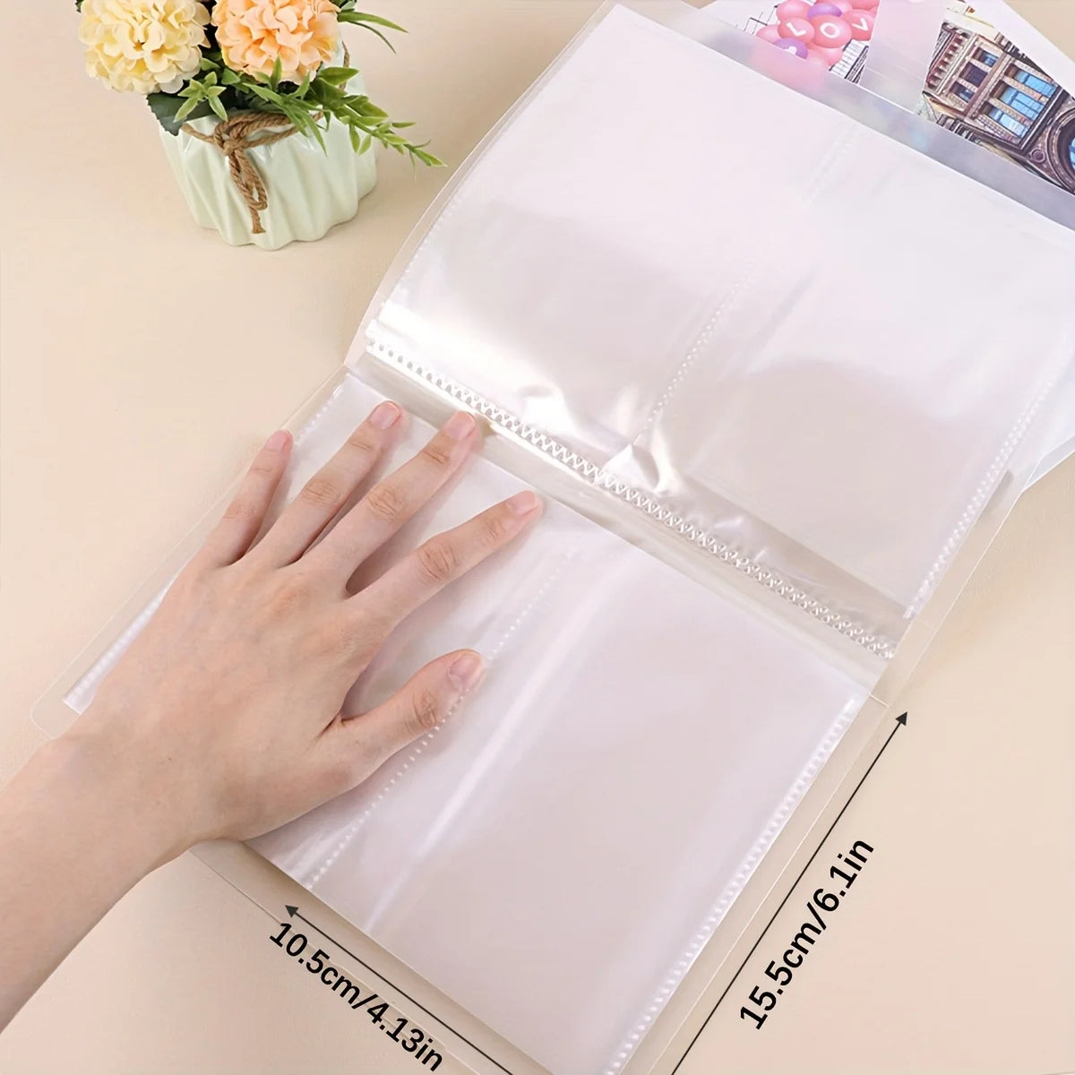 Large-Capacity Photo Album | 80–200 Slots for 6-Inch Photos