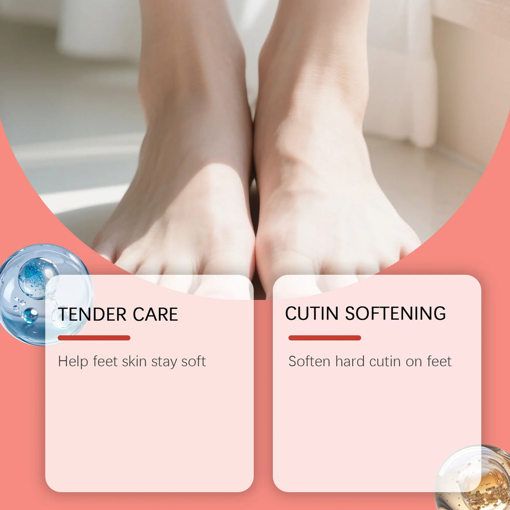 5 Pairs Peach Scented Foot Mask Heavy Moisturizer for Dry & Cracked Heels Callus Remover Socks for Soft Smooth Feet at Home Zpaxo