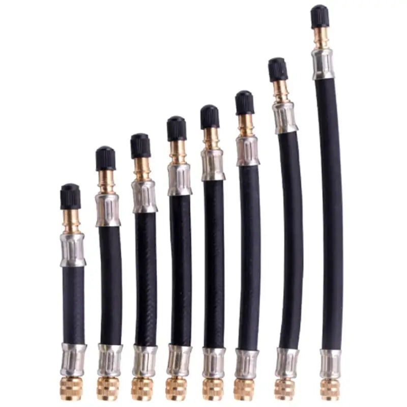 Flexible Tire Valve Stem Extension Tube – Car, Bike & Scooter
