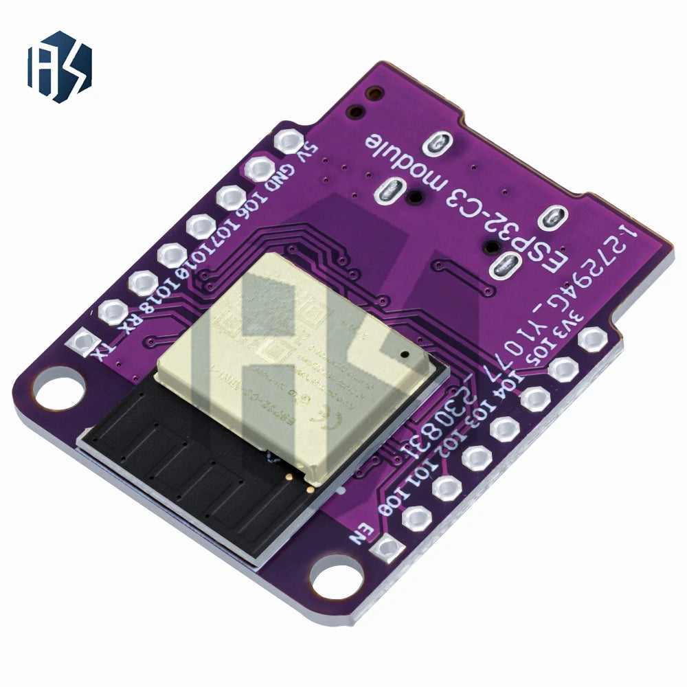 MINI ESP32-C3 Development Board with ESP32-C3-MINI-1 Module, WiFi & Bluetooth BLE 5.0 Compatible Zpaxo
