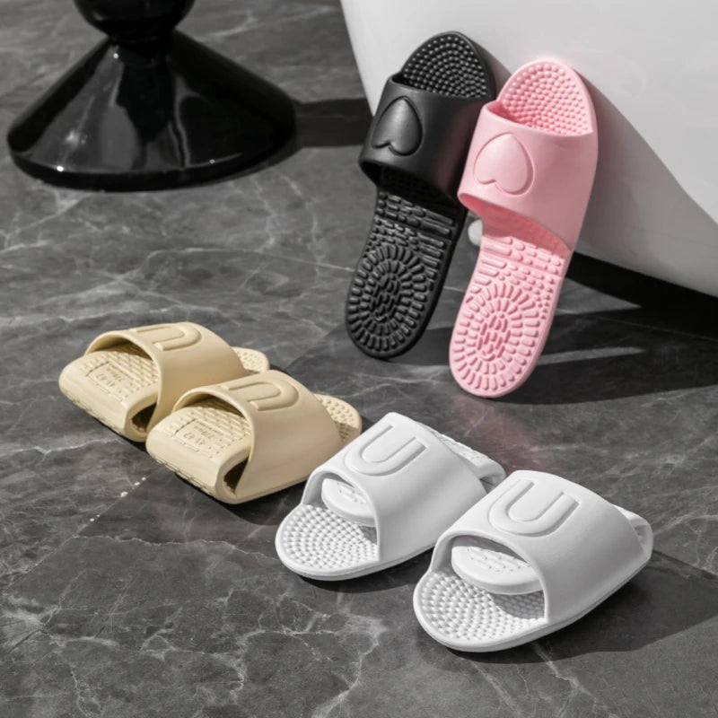 Portable Slippers Indoor Use EVA Lightweight Foldable Travel Hotel