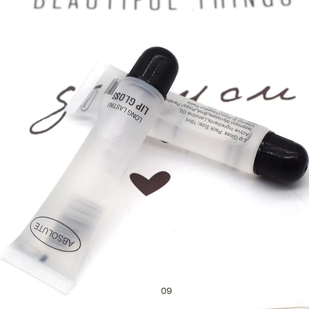 1Pc Absolute Lip Gloss Moisturizer Plumper Waterproof Long-lasting Hydrating Transparent Non-Sticky Gentle Nourishing Makeup Zpaxo