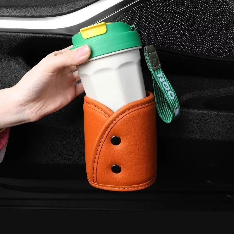 Car Door Hanging Cup Holder & Storage Organizer Box