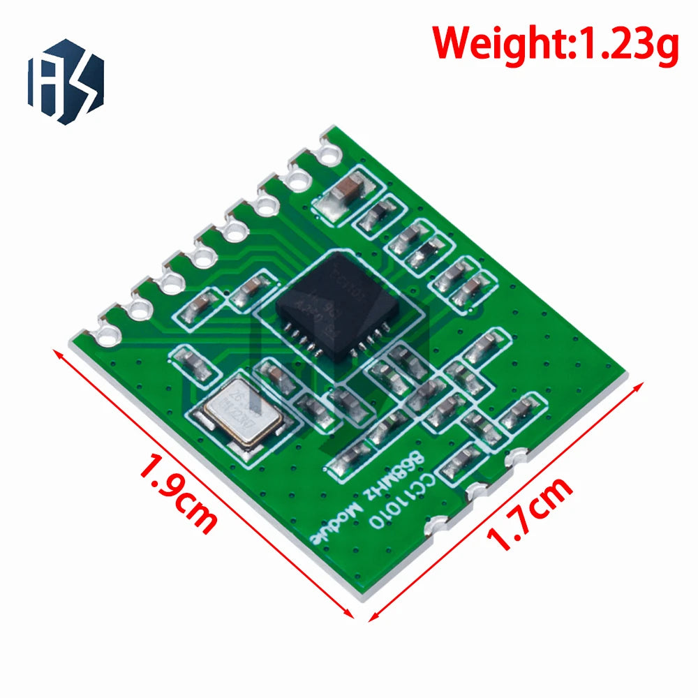 CC1101 Wireless Module Long Distance Transmission Antenna 868MHZ SPI Interface Low Power M115 For FSK GFSK ASK OOK MSK 64-byte Zpaxo