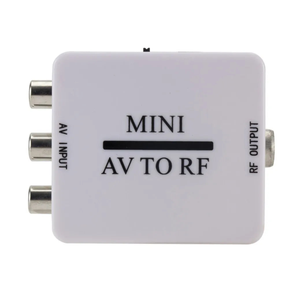 AV RF RCA Converter TV Switcher Amplifier Video Line Zpaxo