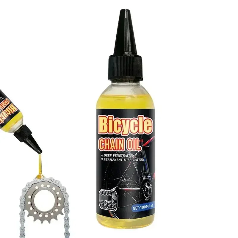 100/300ml motorcycle Bicycle Special Lubricant MTB Road Bike Mountain Bike Dry * Lube Chain Oil for Fork Flywheel Chain Cycling Zpaxo